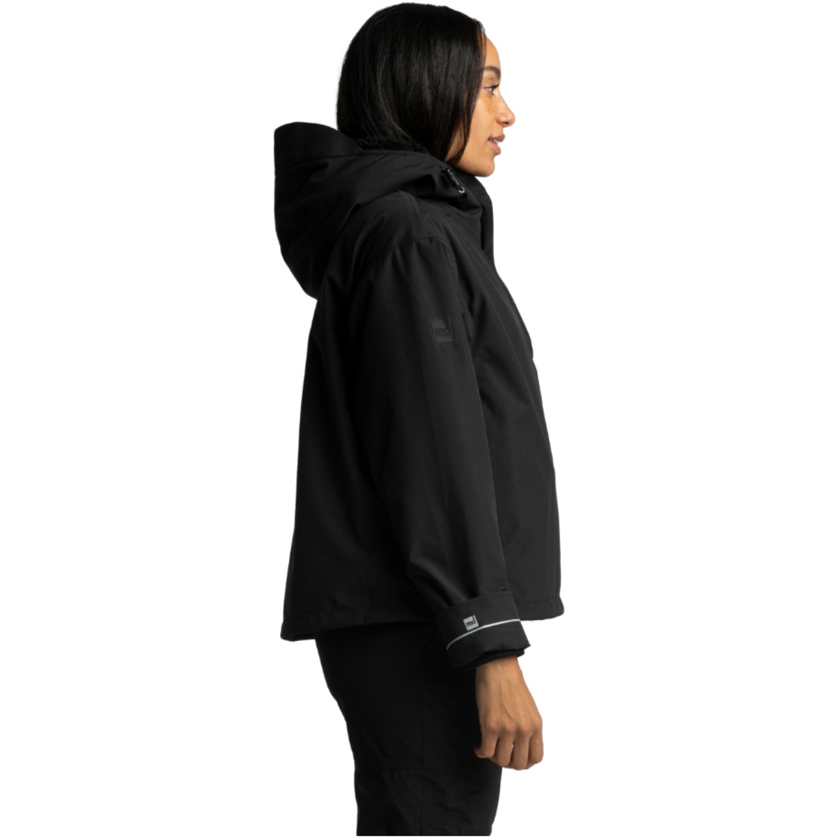 2026 Red Paddle Co Womens EVO Pro Waterproof Insulated Half Zip Jacket 005-009-007-0029 - Stealth Black